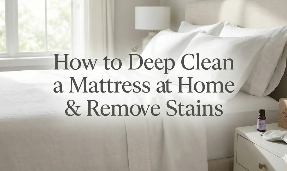 How to Deep Clean a Mattress at Home & Remove Stains