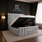 Mikonos Storage Bed, Mikonos Bed,  High Headboard Bed,  Storage Comaprtment Bed