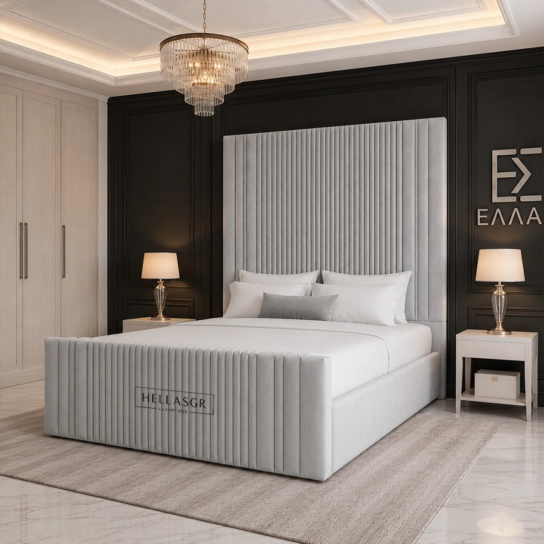 Orian bed, High Headboard Bed