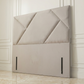 Aegean padded floor standing headboard