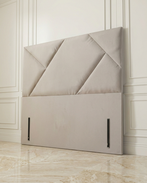 Aegean padded floor standing headboard