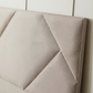 Aegean padded upholstered headboard