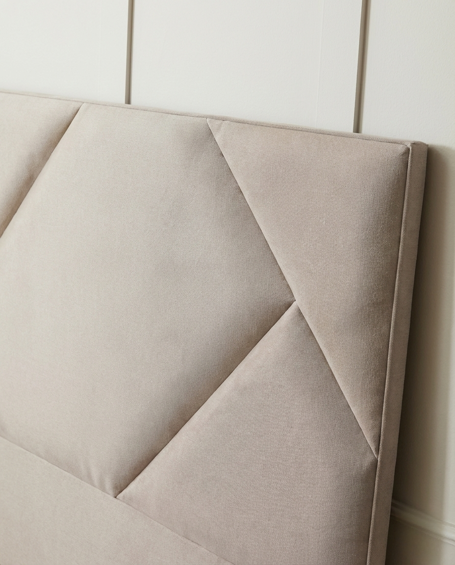 Aegean padded upholstered headboard