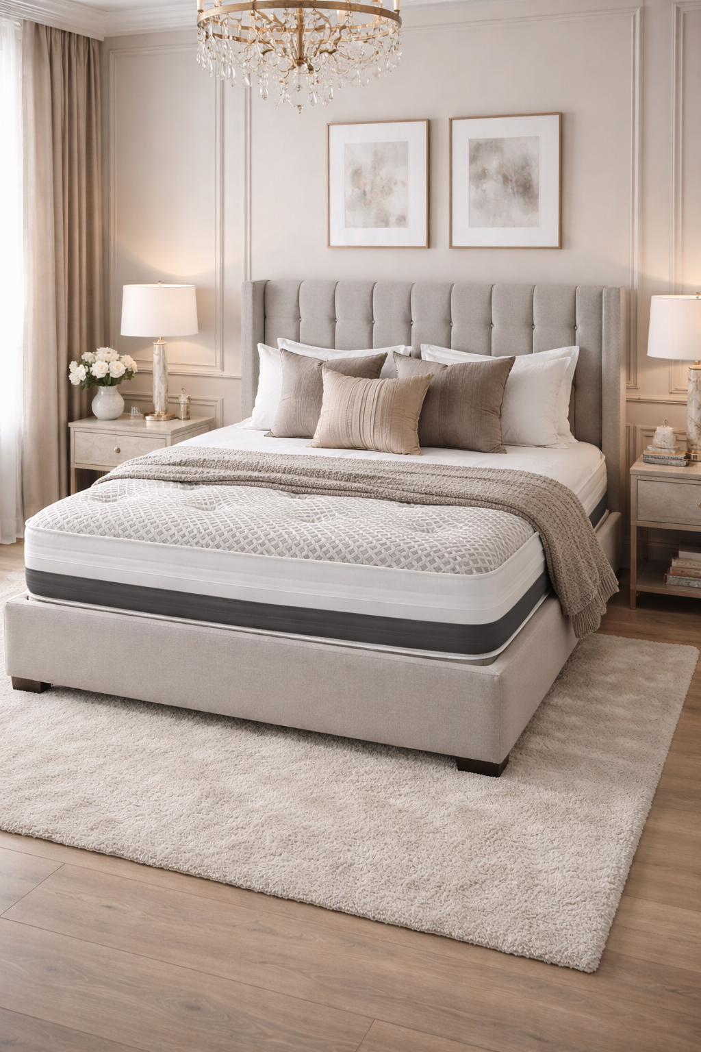 Aether Bliss 1500 Pillowtop memory foam mattress