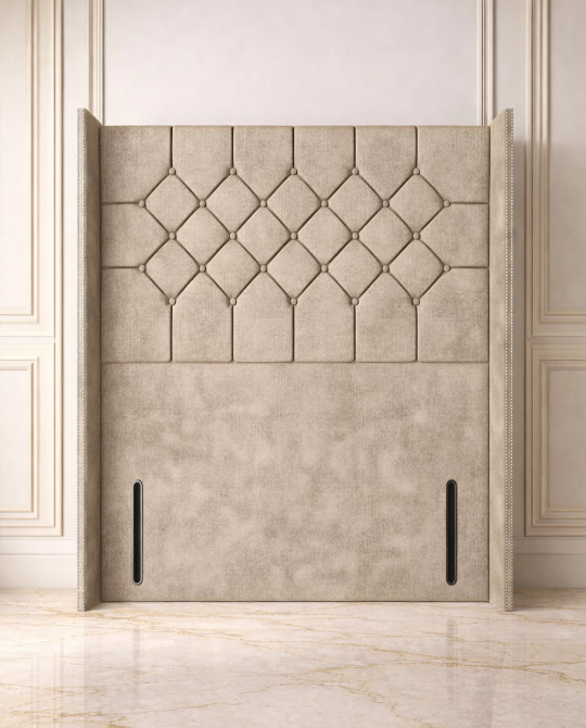 Alexa floor standing headboard frame
