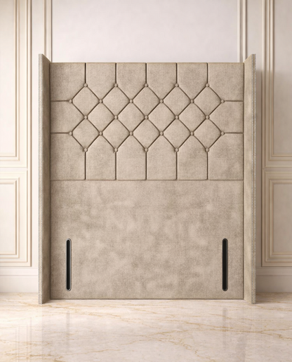 Alexa floor standing headboard frame
