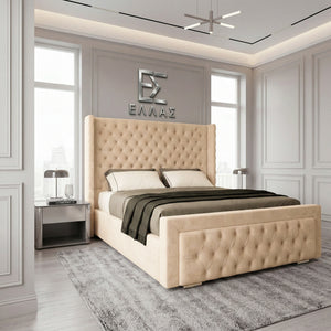 Ambrosion Wingback Bed