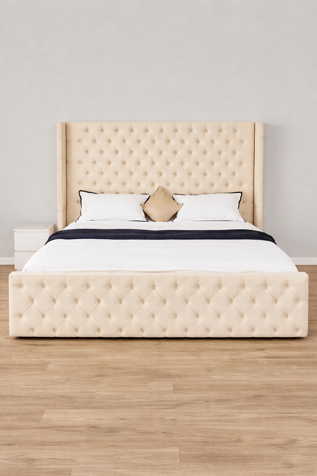 Ambrosion Wingback luxury bed