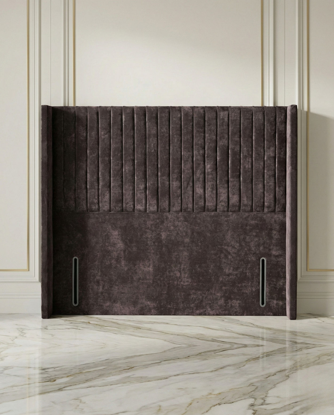 Aria winged bed headboard