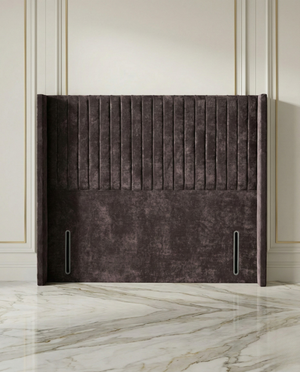 Aria winged bed headboard