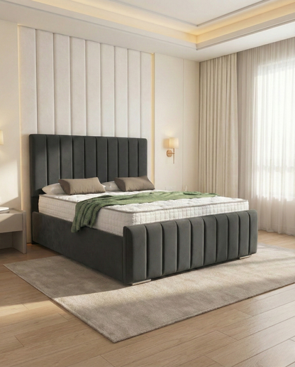 Auronis Upholstered Ottoman Bed