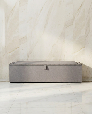 Azure Ottoman Blanket Box