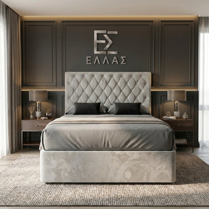 Buttoned Headboard Divan Bed