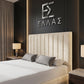 Cubic Panelled Ottoman Bed
