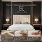 Cubic Panelled Ottoman Bed