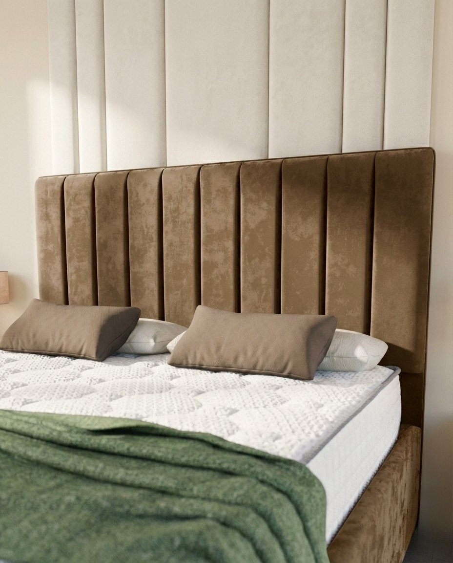 Cubic Panelled Ottoman divan bed