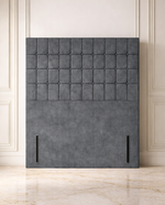Cubica floor standing headboard frame