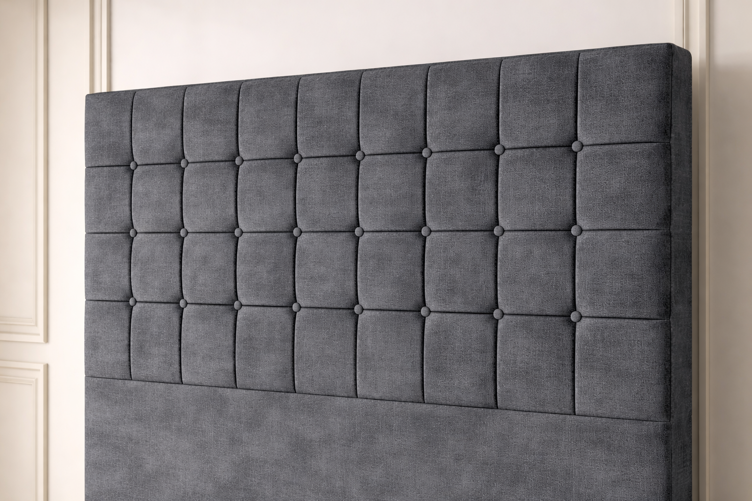 Cubica upholstered headboard