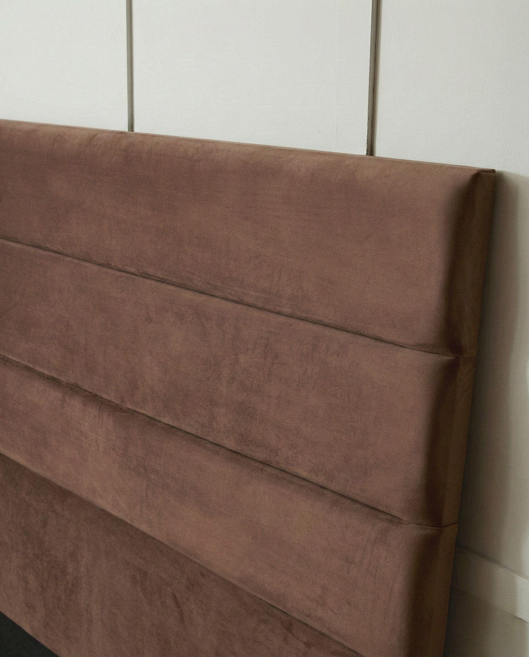 Delphi upholstered bed headboard frame