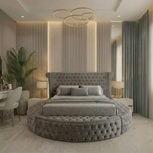 Diamond Orbit circle Bed