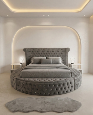 Diamond Orbit Circle Bed