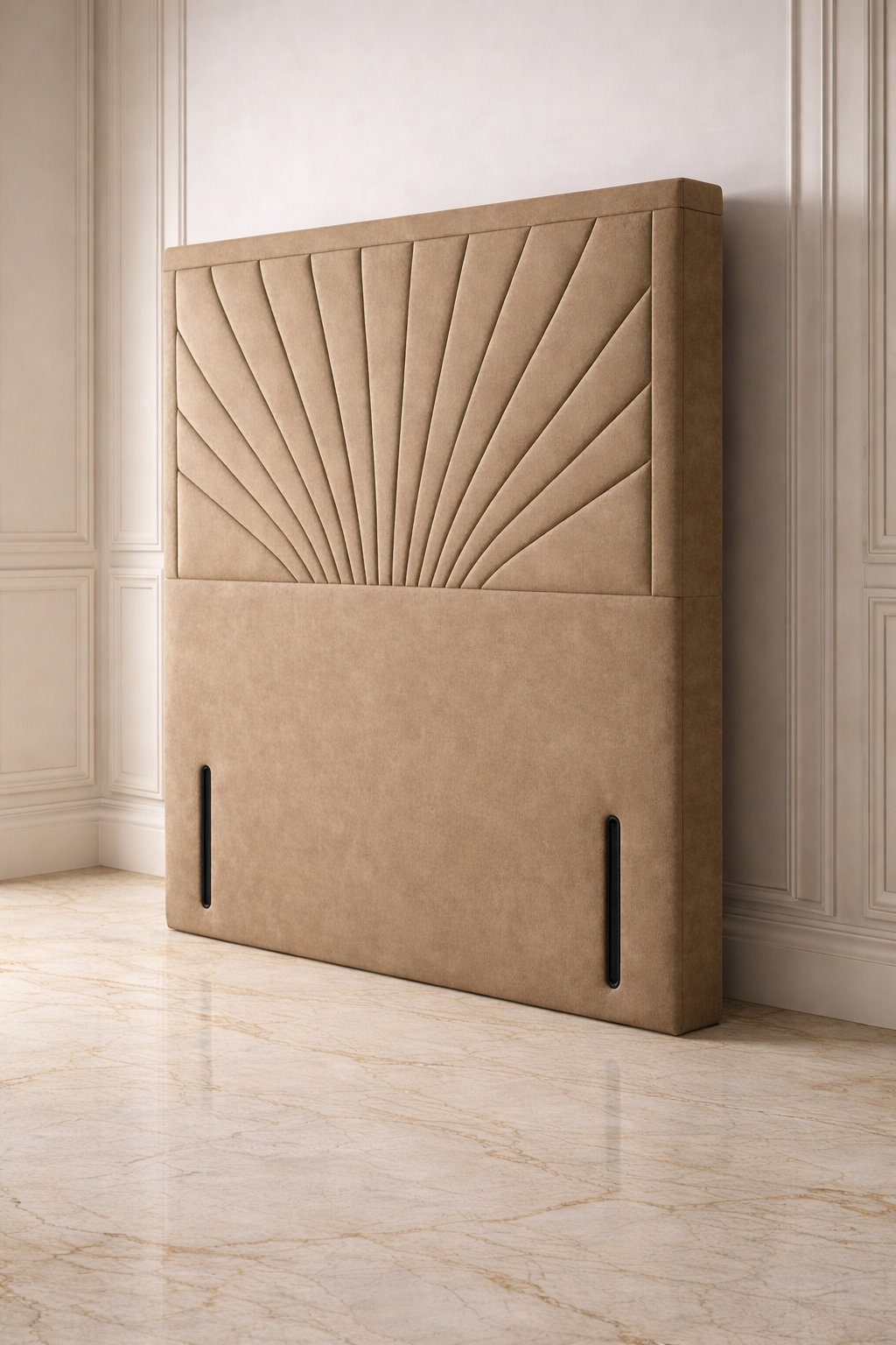 Eclipse panel floor standing headboard frame