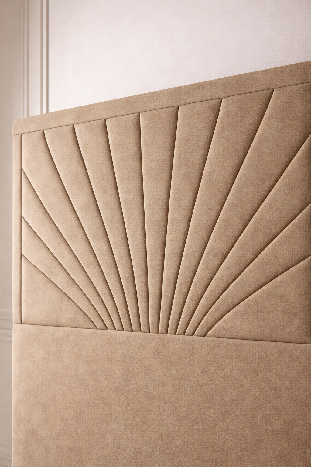 Eclipse panel upholstered headboard