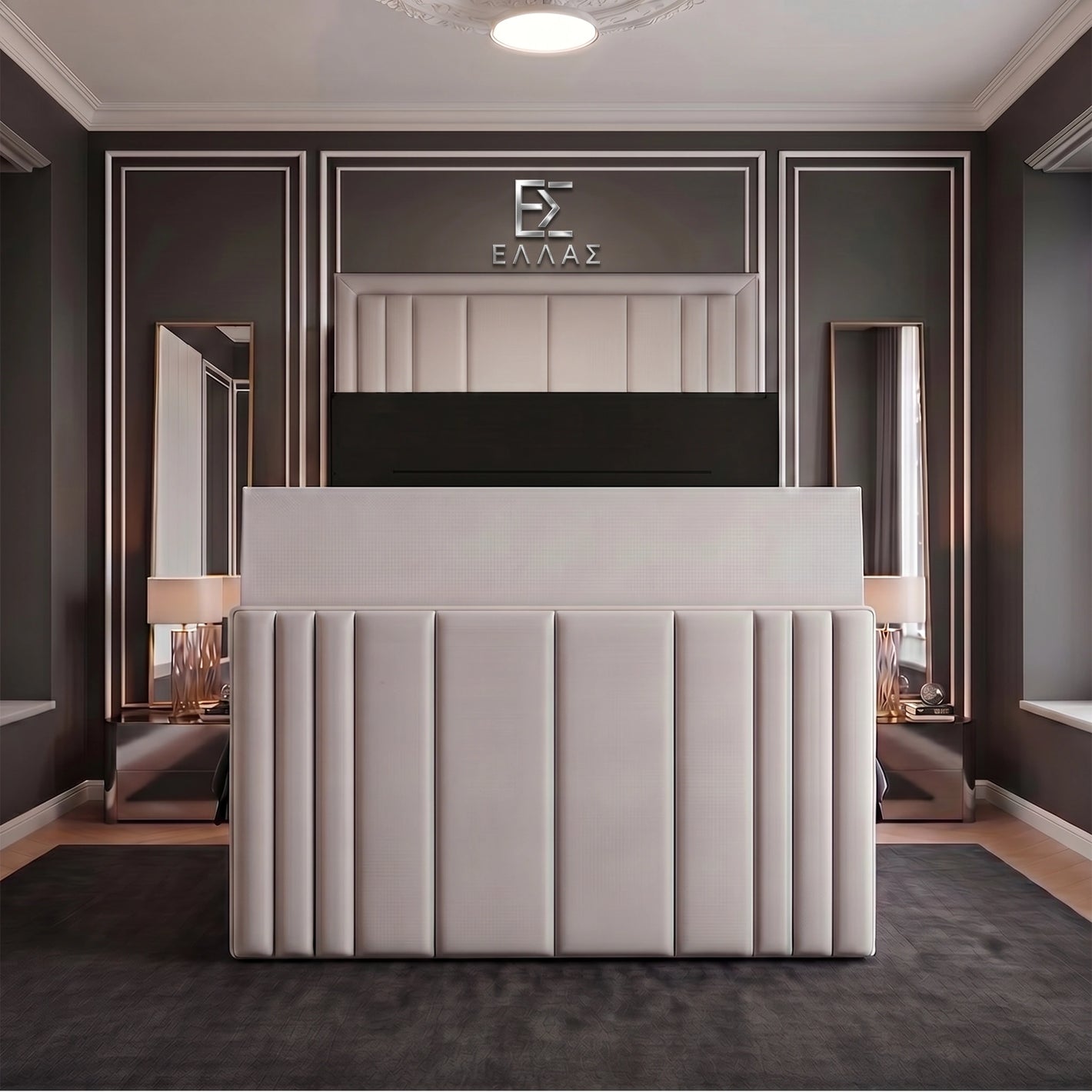 Elena Storage TV Bed