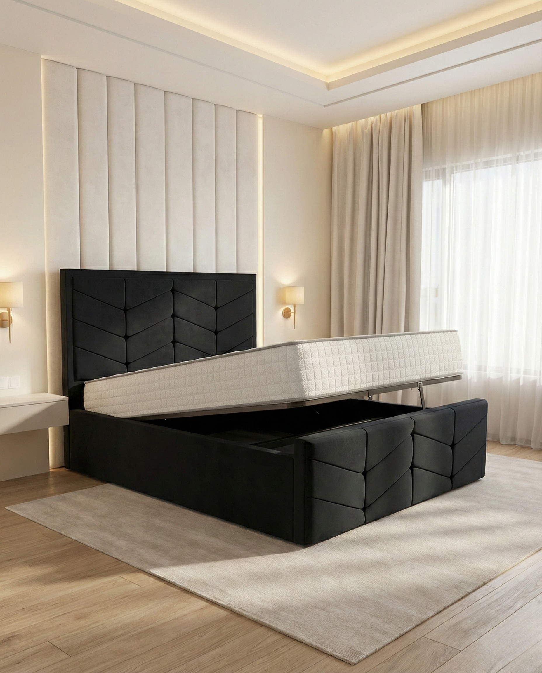Elite V Plush Ottoman divan bed