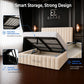 Floretta Elite Bed,  Elite Bed, High Headboard Bed, Storage Compartment Bed
