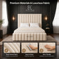 Floretta Elite Bed,  Elite Bed, High Headboard Bed, Storage Compartment Bed