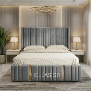 Florida Gold Trim Bed front