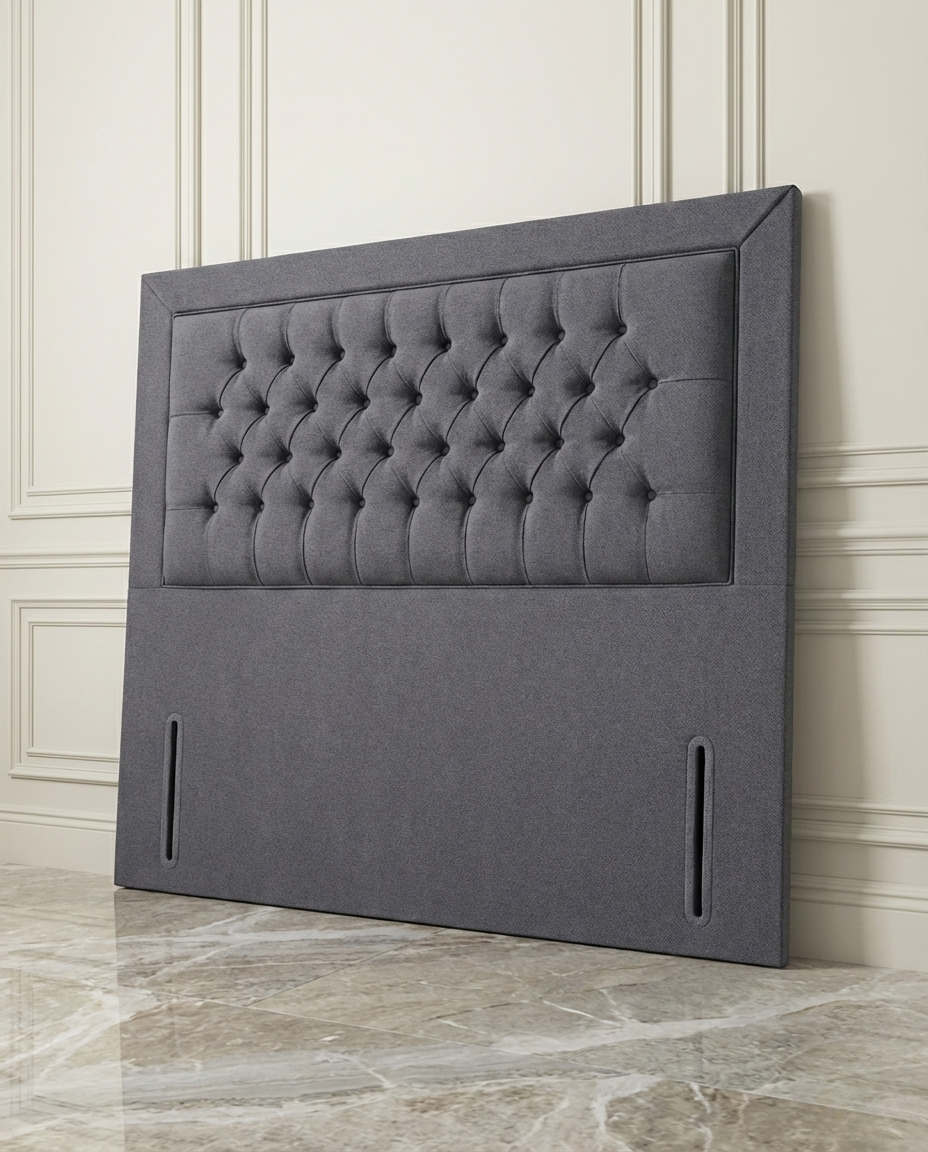 Harbor padded bed headboard frame