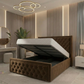 Heritage Button Ottoman Bed