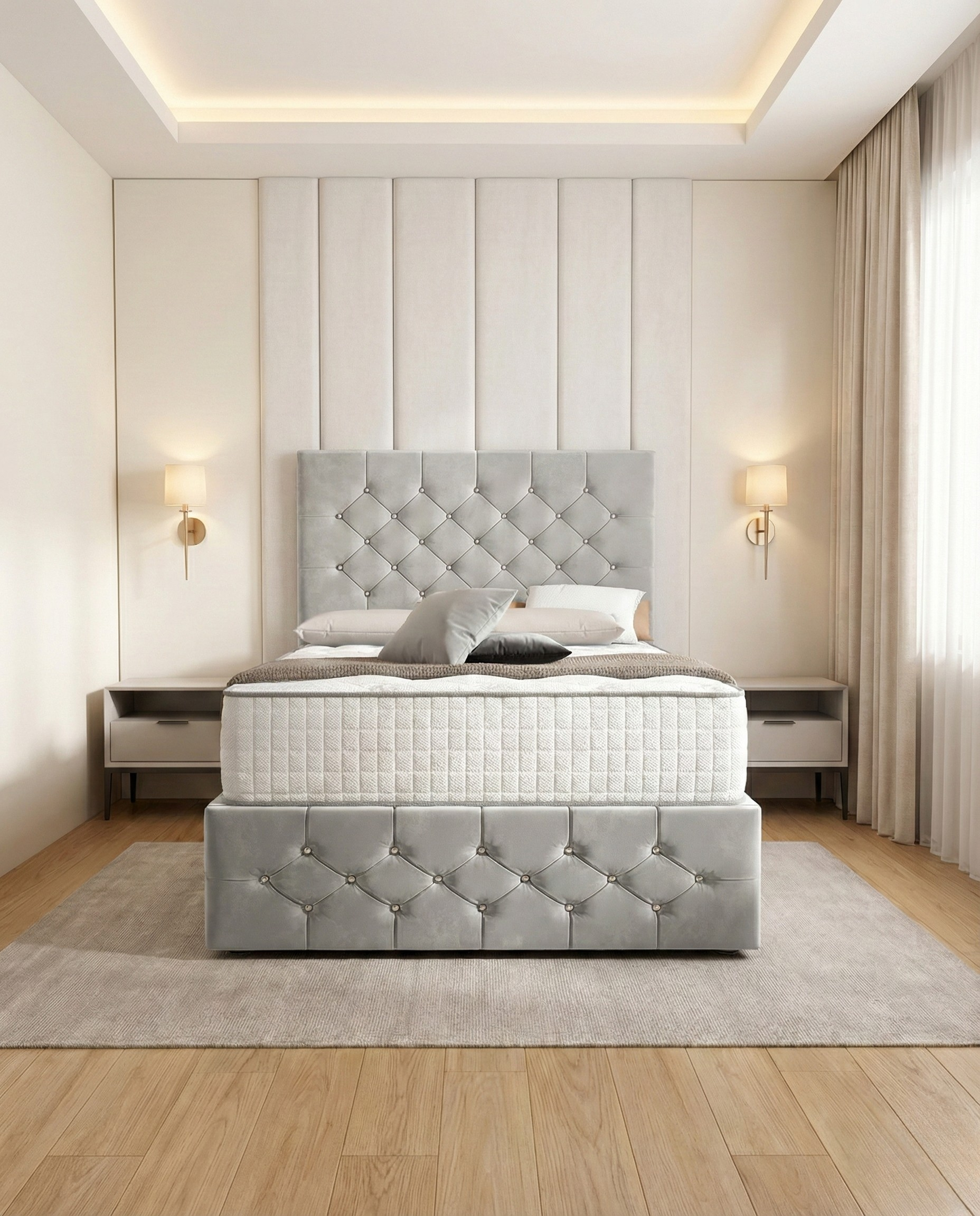 Melantha ottoman bed