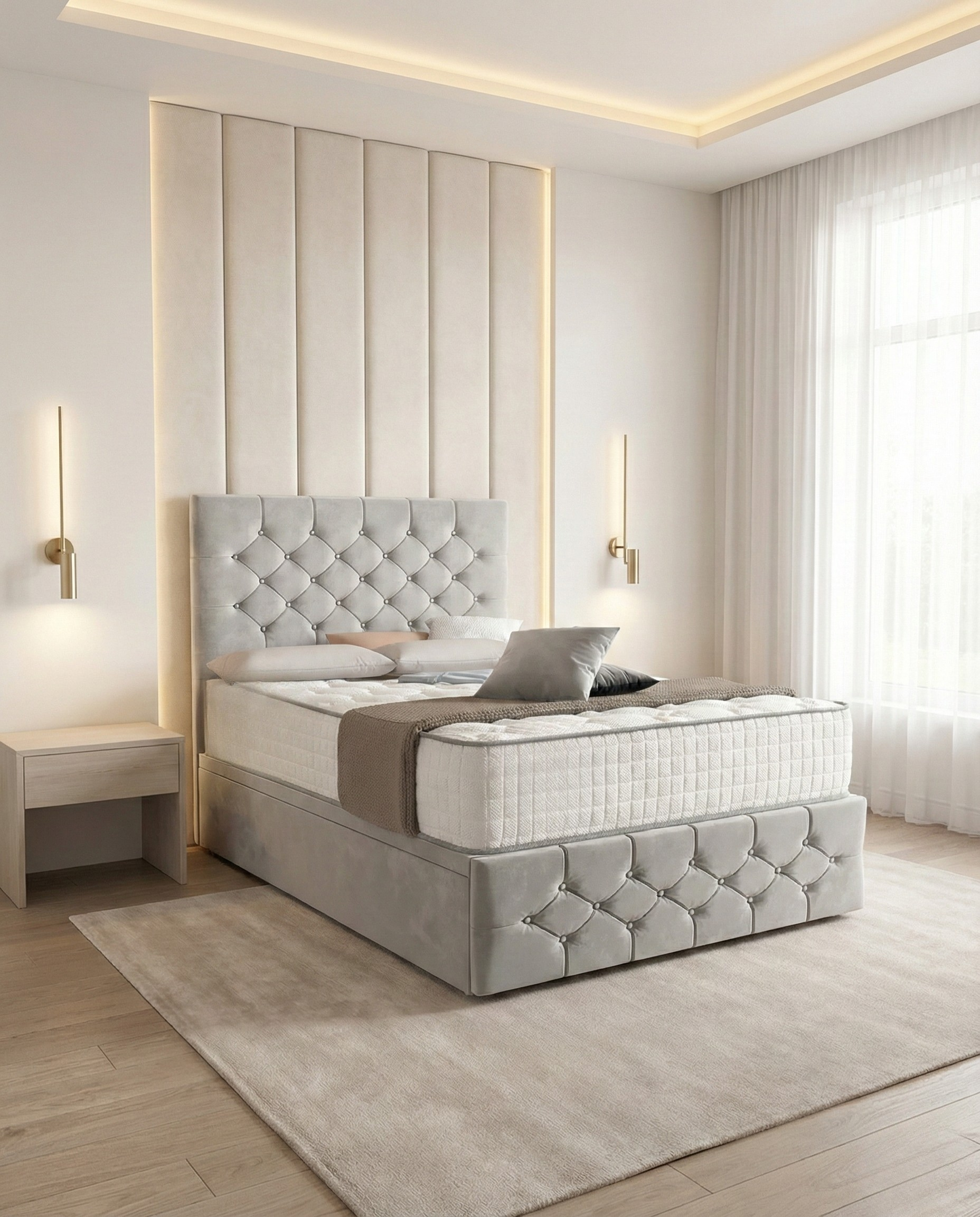 Melantha ottoman divan bed
