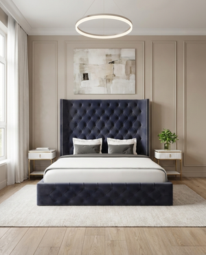 Midnight columbus luxury bed
