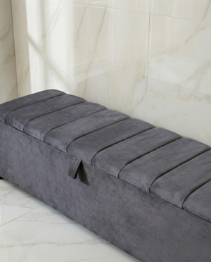 Eurydice Ottoman Blanket Storage Box