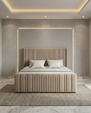 Nova Wingback luxury bed