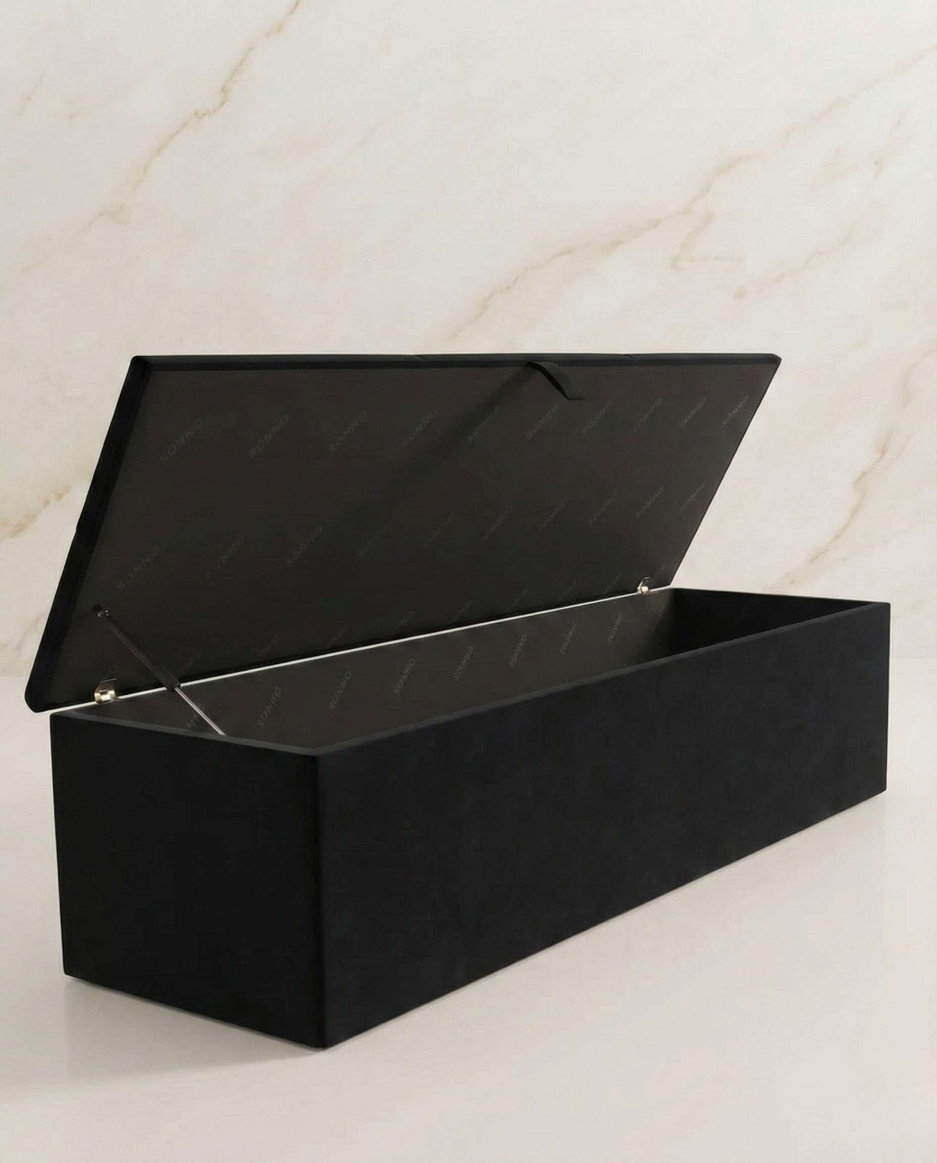 Nyxara Ottoman storage blanket box