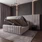 Dianna Dttoman Storage Bed with Wide Headboard