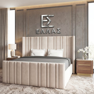 Oxford Wingback Bed