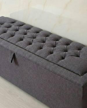Phoenicos Upholstered Blanket Box