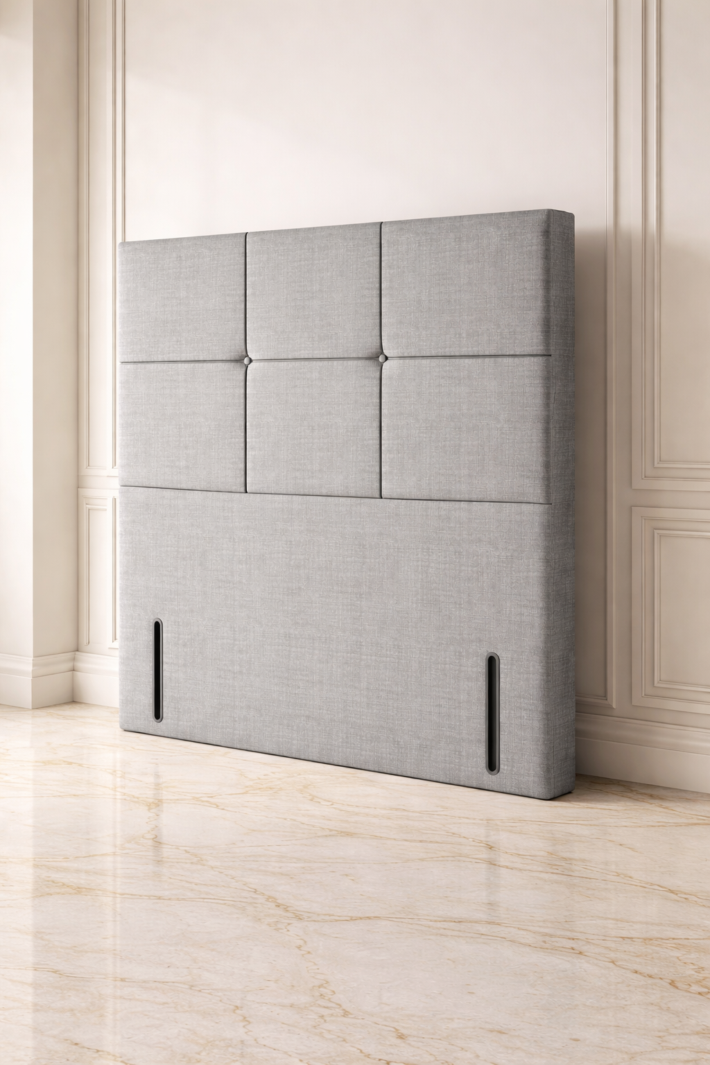 Pixel floor standing headboard