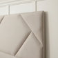 Aegean padded bed headboard frame