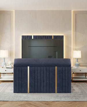 Sky Line Bed with TV in footboard