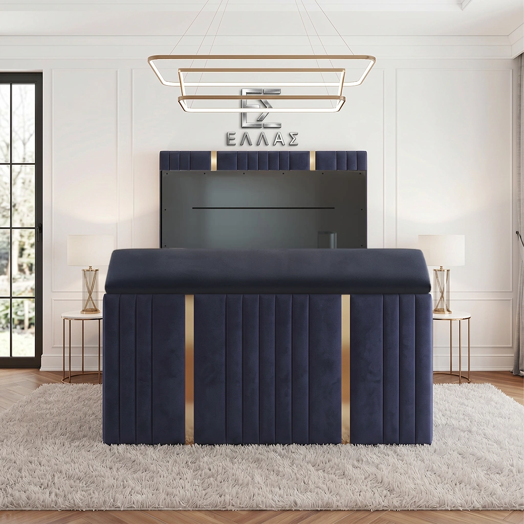 Sky Line TV Bed with Storage