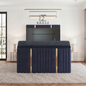 Sky Line TV Bed with Storage