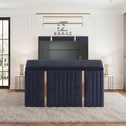 Sky Line TV Bed with Storage