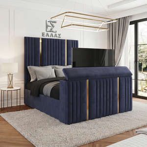 Sky Line TV Bed with Storage